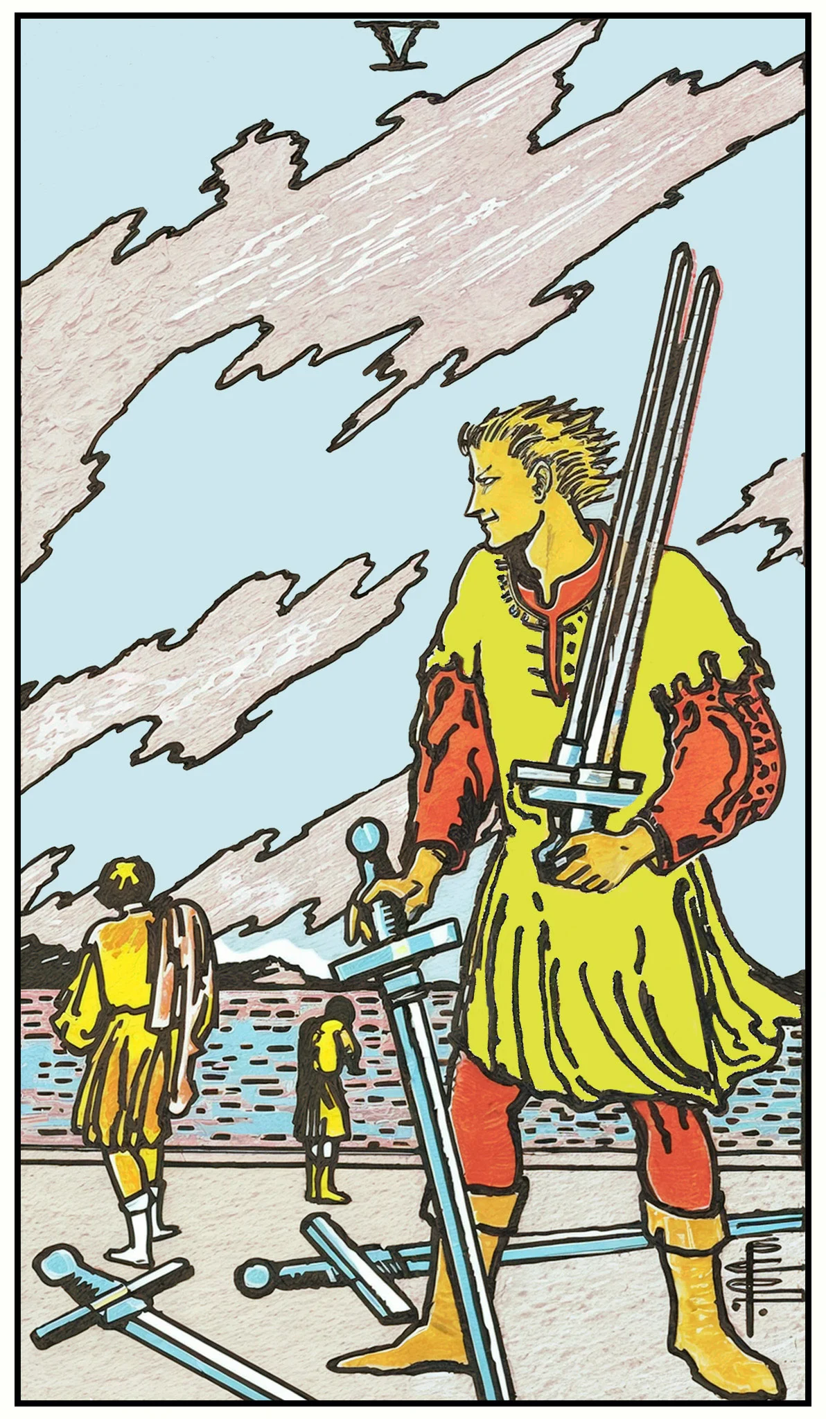 Five of Swords tarot card