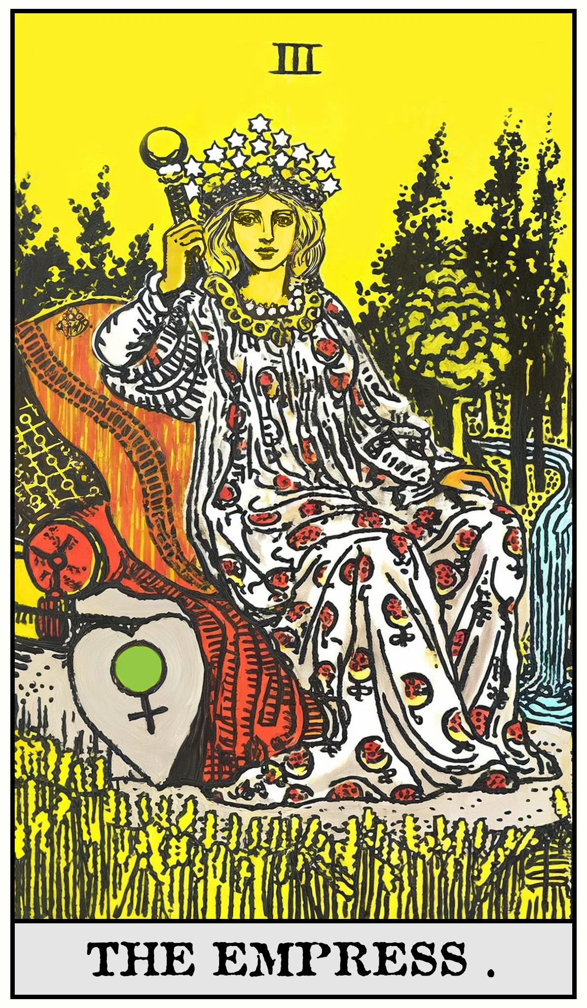 The Empress tarot card