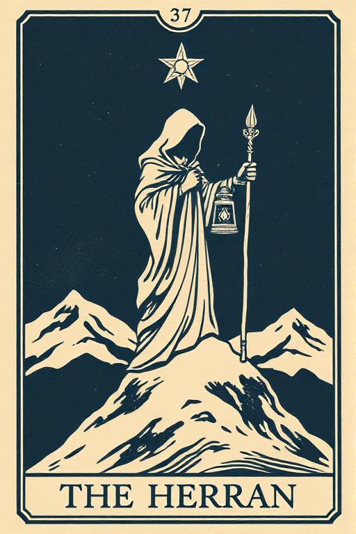 The Hermit tarot card